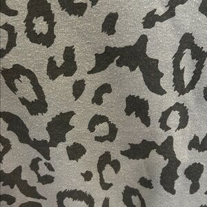 Mighty Fine Gray Sweatshirt with cheetah bats